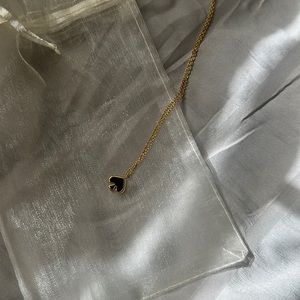 kate spade logo necklace